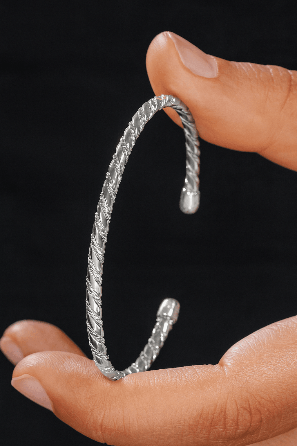 Kadın Gümüş Bileklik - Seraphine Model Gümüş Bilezik