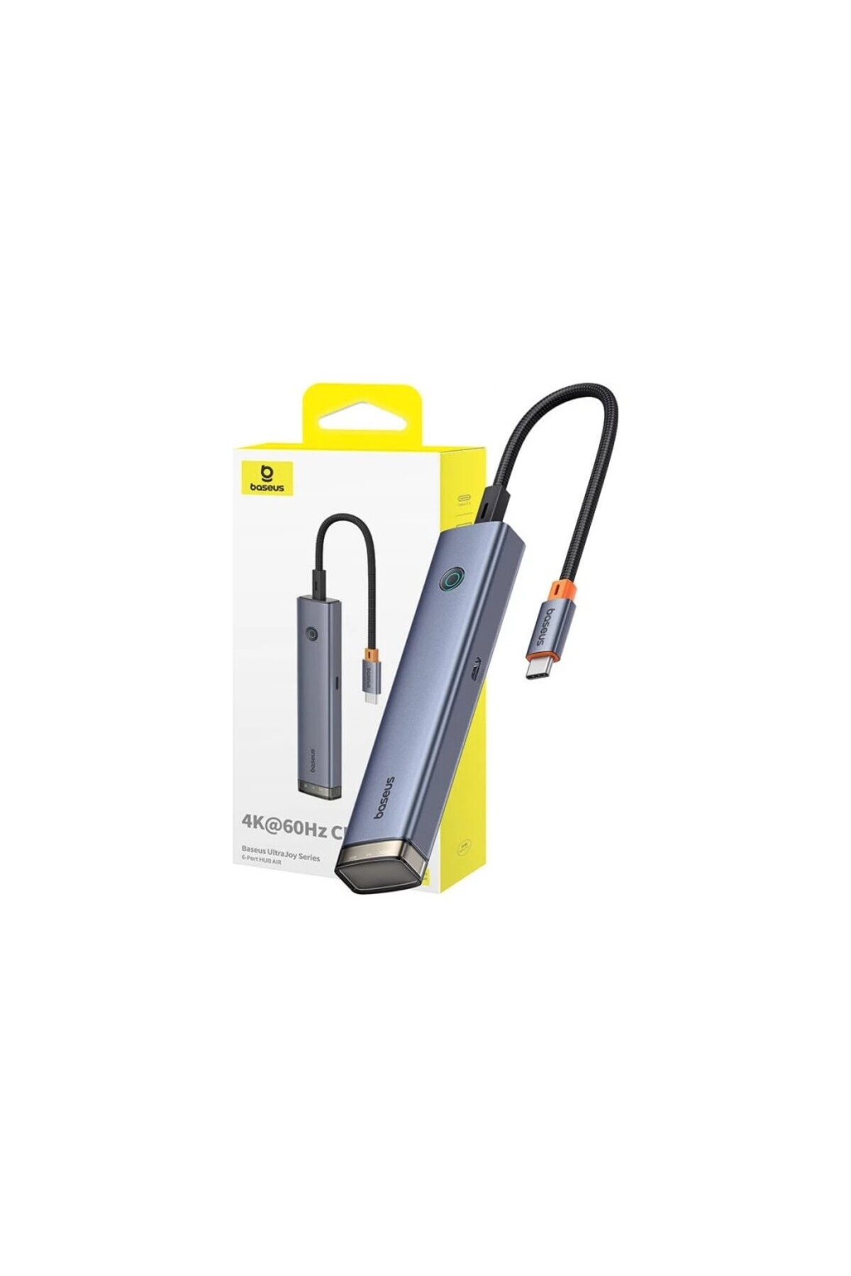 Ultrajoy 6-Port Hub - Uzay Grisi