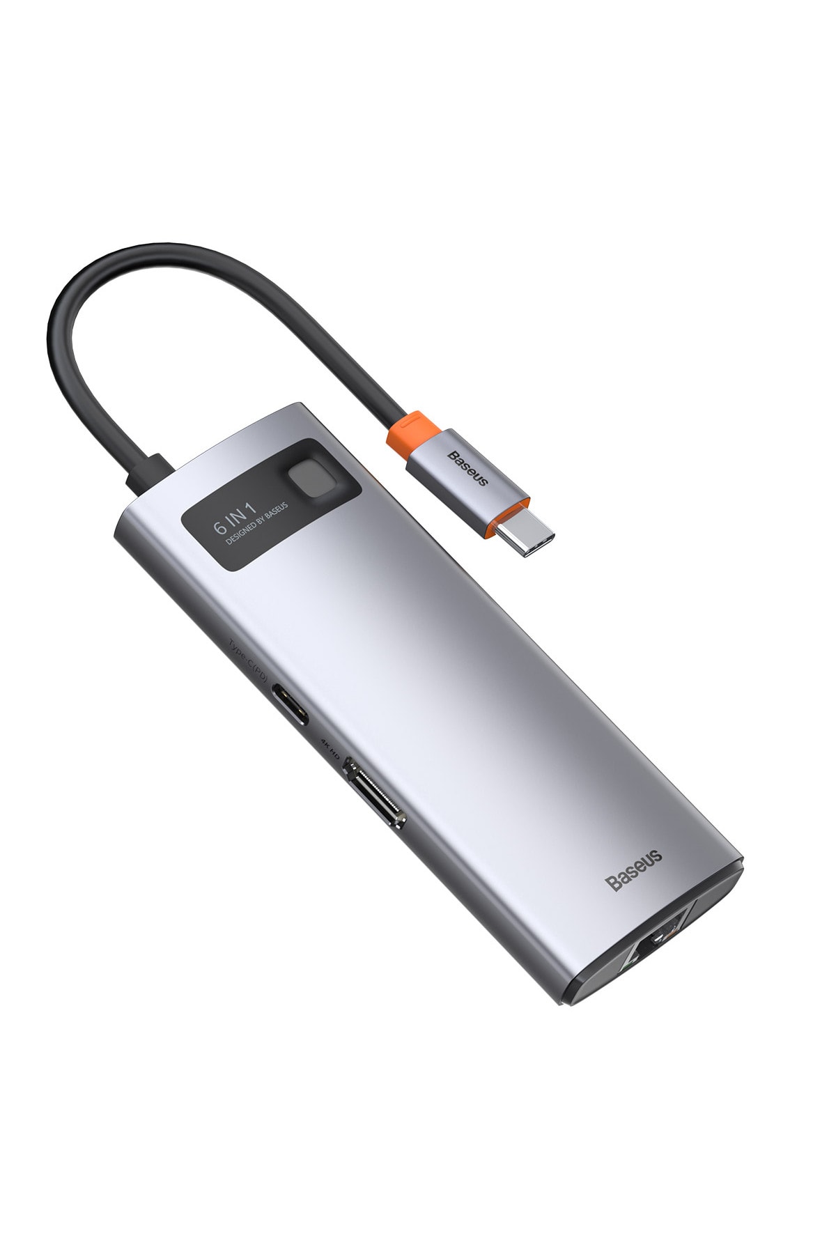 Metal Gleam Series 6in1 Type-c Hub Adaptör Çoklayıcı Cahub-cw0g