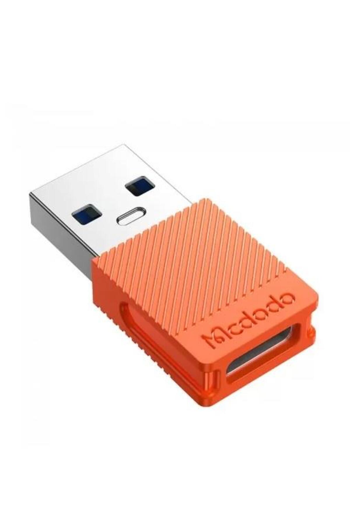 Ot-6550 Type-c To Usb A 3.0 Converter Turuncu Çevirici