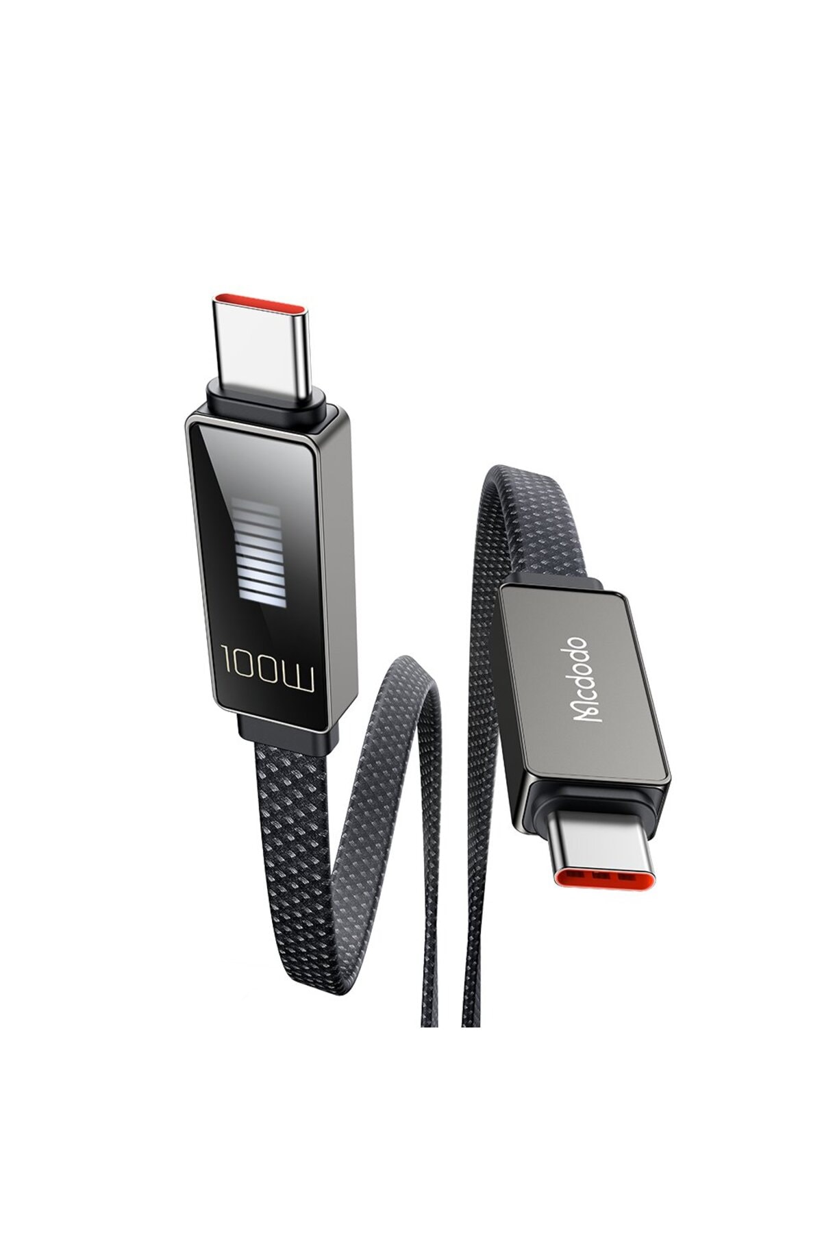CA-4470 100W Type-C To Type-C Hızlı Şarj ve Data Aktarım Kablosu 1.2m - Siyah