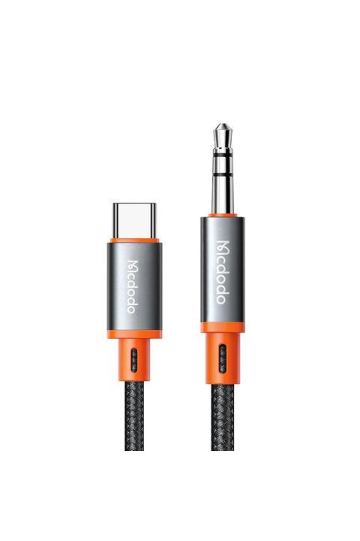 Ca-0820 Type-c To 3.5mm Aux Ses Kablosu 1.2m Siyah
