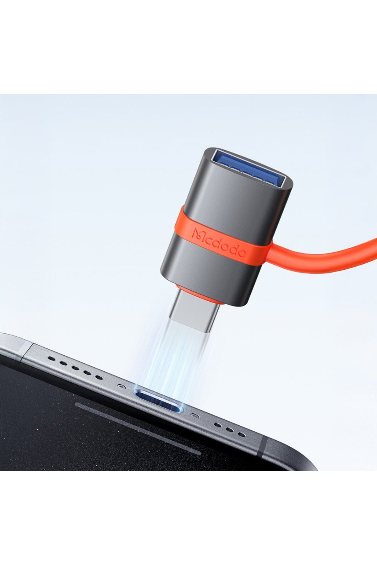 OT-3810 USB-A 3.0 - USB-C ADAPTÖR SİYAH OTG