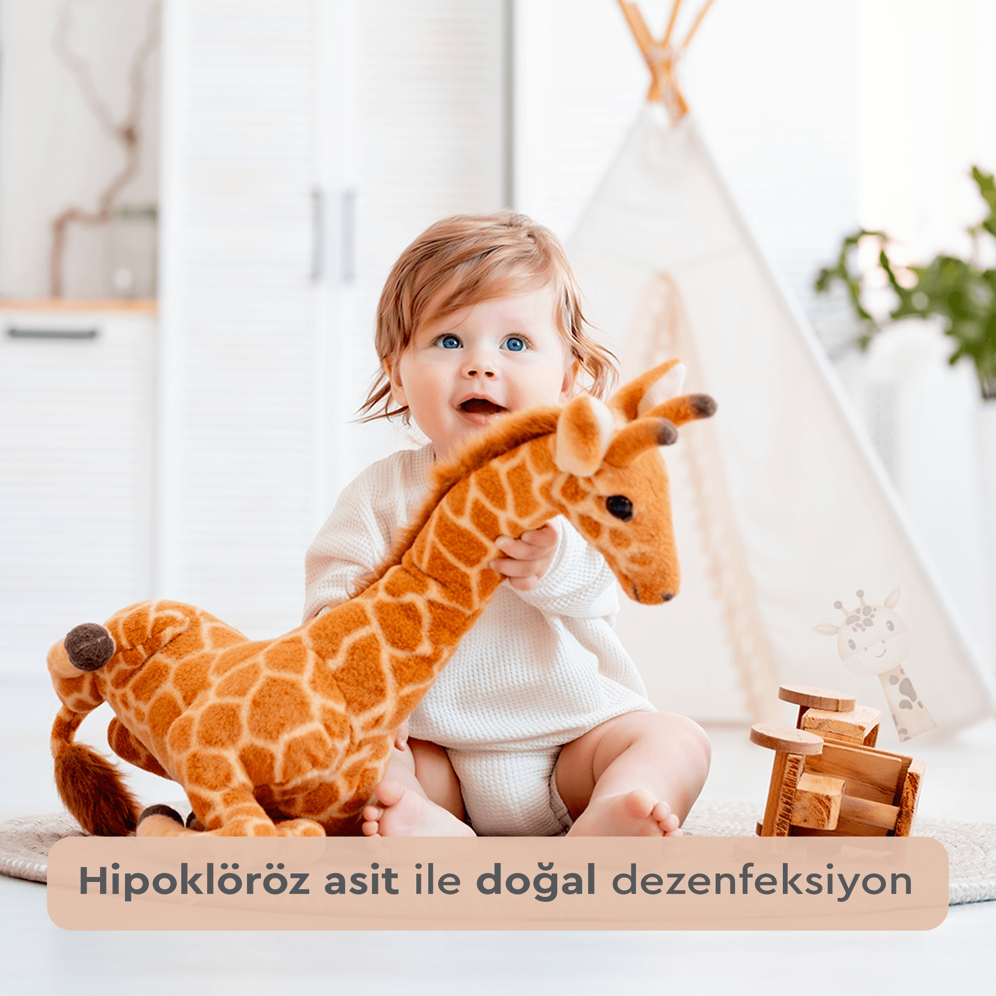 %100 Doğal Biberon, Emzik, Oyuncak Temizleyici, Parfümsüz, Kimyasal İçermez, Vegan, 250 ML