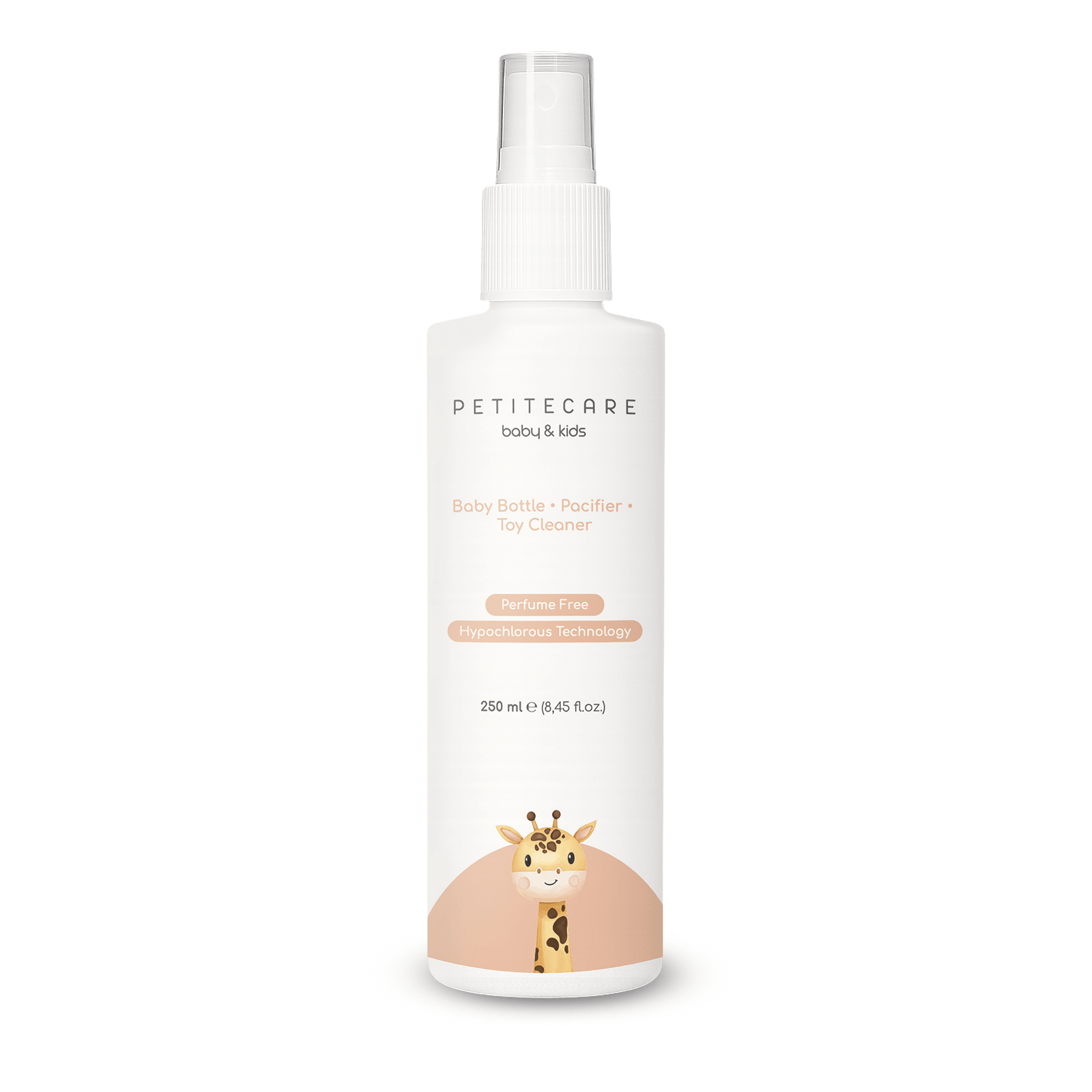 %100 Doğal Biberon, Emzik, Oyuncak Temizleyici, Parfümsüz, Kimyasal İçermez, Vegan, 250 ML