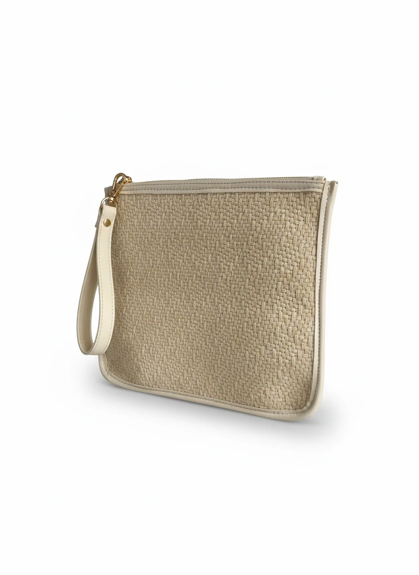  Lorven Portföy & Clutch Kadın El Çantası - Bej