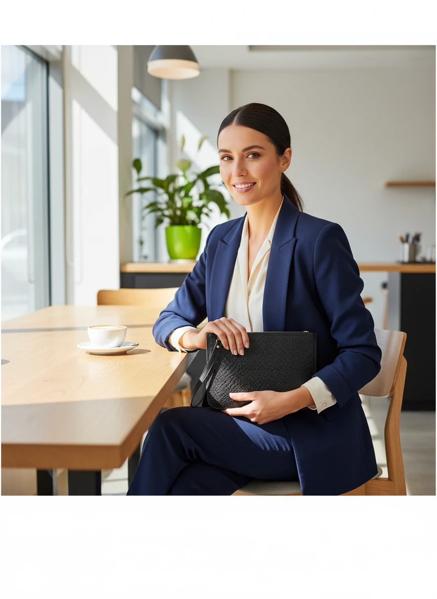  Lorven Portföy & Clutch Kadın El Çantası - Siyah