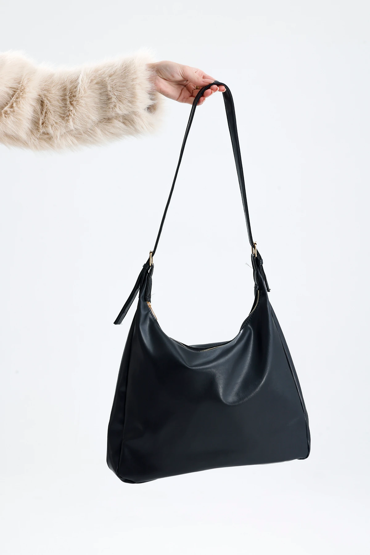 Luvin Salaş Kadın Omuz, Kol ve El Çantası - Siyah