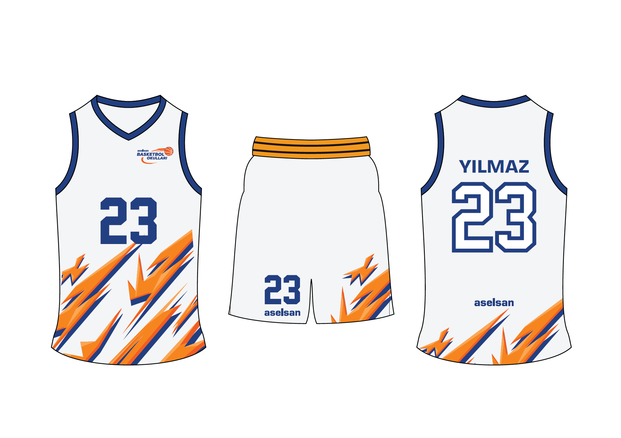  ASELSAN Basketbol Okul Forması