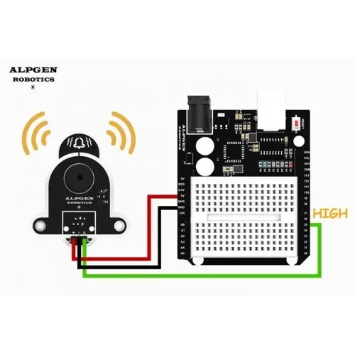 10mm Aktif Buzzer Modülü