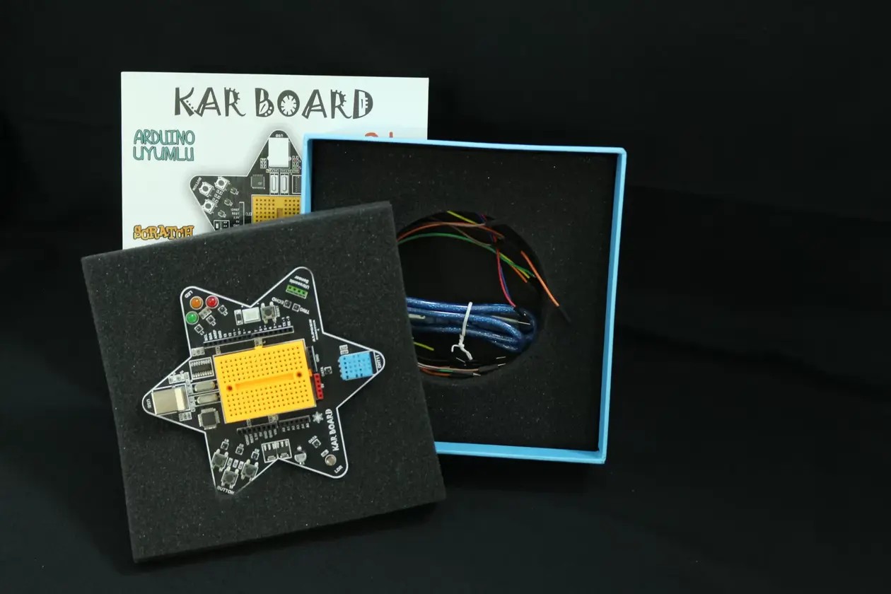 Kar Board Arduino Robotik Kodlama Seti