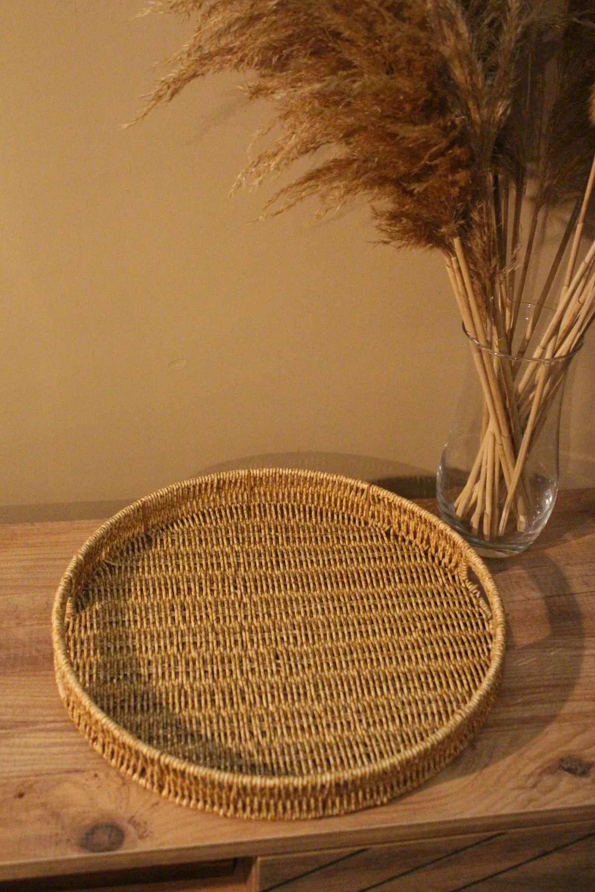 TEKLİ YUVARLAK TEPSİ 35 CM
