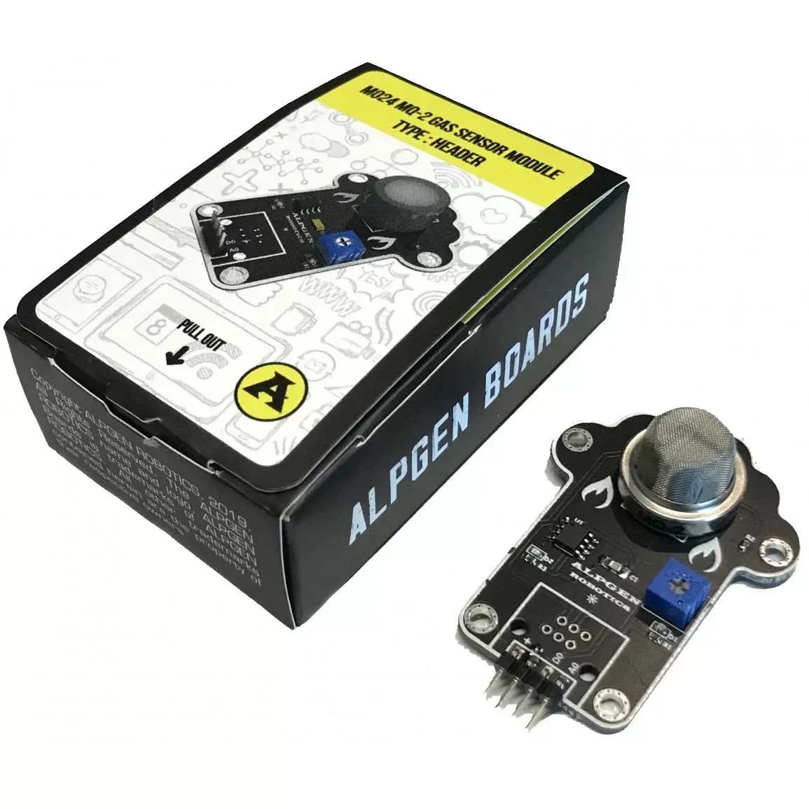 Arduino MQ-2 Yanıcı Gaz Algılayıcı Sensör Modülü