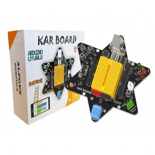 Kar Board Arduino Robotik Kodlama Seti