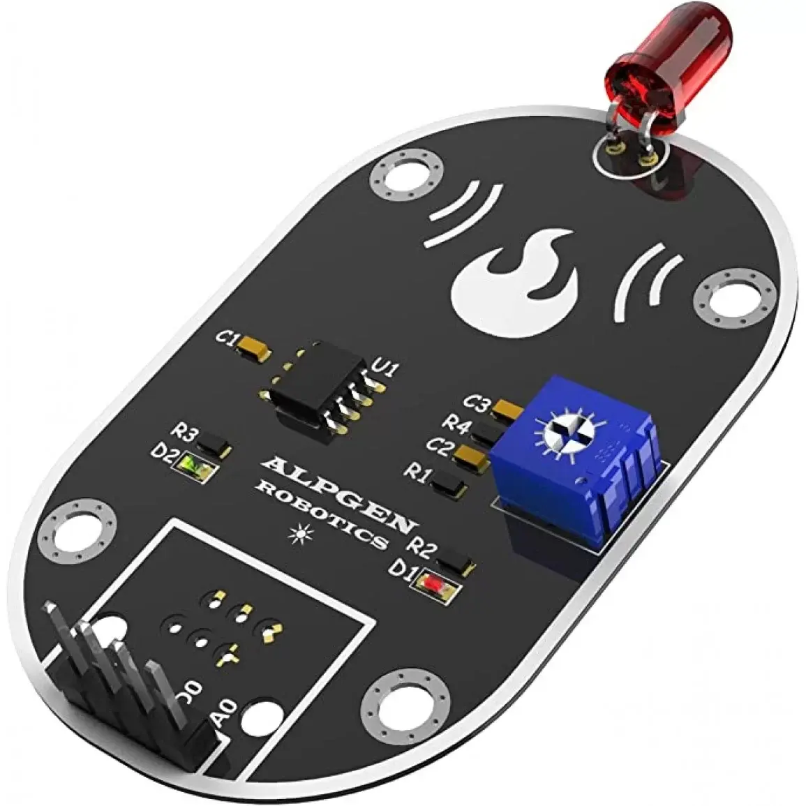 Arduino IR Ateş Algılayıcı Sensör Modülü