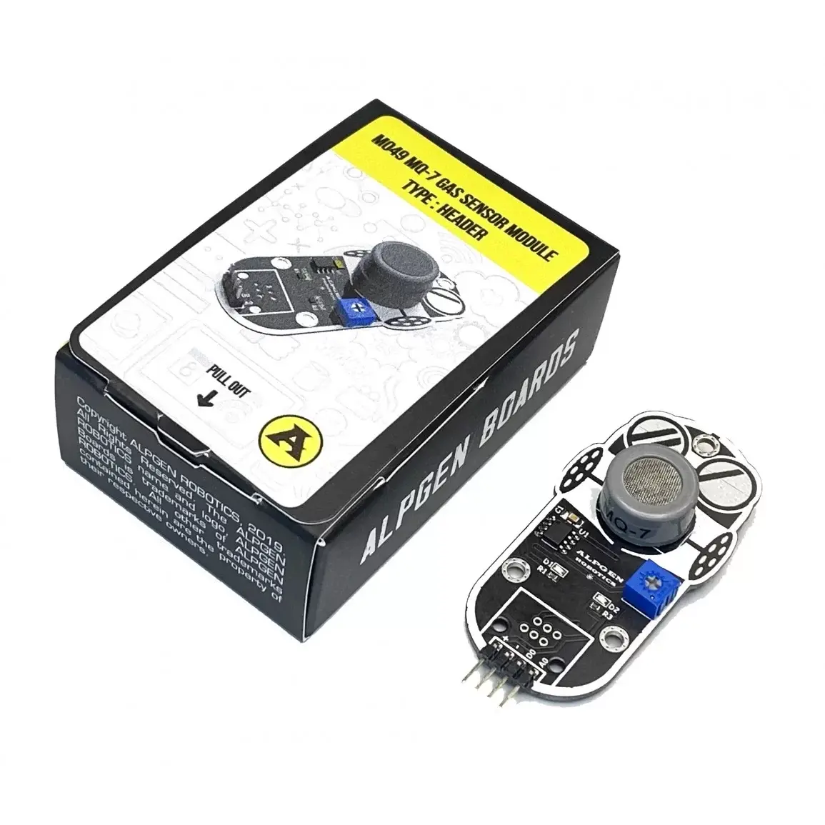 Arduino MQ-7 Karbonmonoksit Sensör Modülü