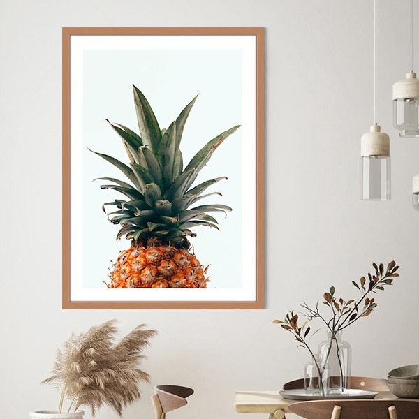 Ananas 5 Çerçeve ve Poster - MT1034