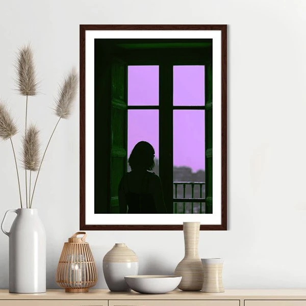 Pencere Önü 5 Çerçeve ve Poster -  M1080