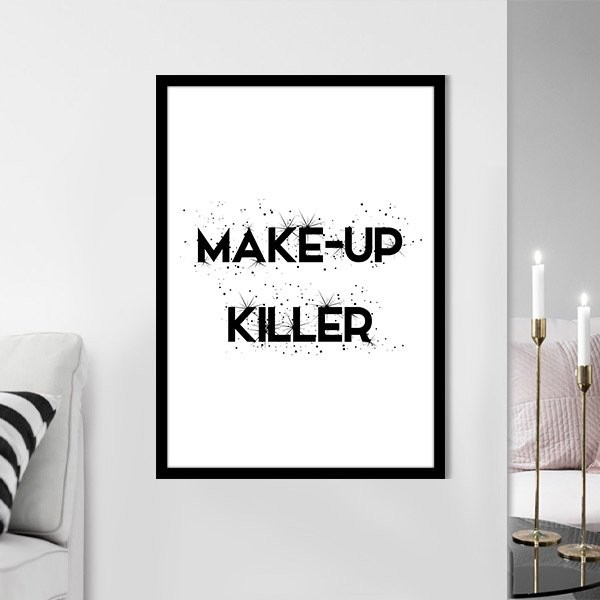 Make-Up Killer 1 Çerçeve ve Poster - MD1069