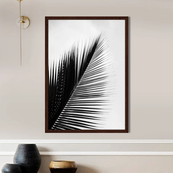 Palmiye Dalları 7 Çerçeve ve Poster - SB1086