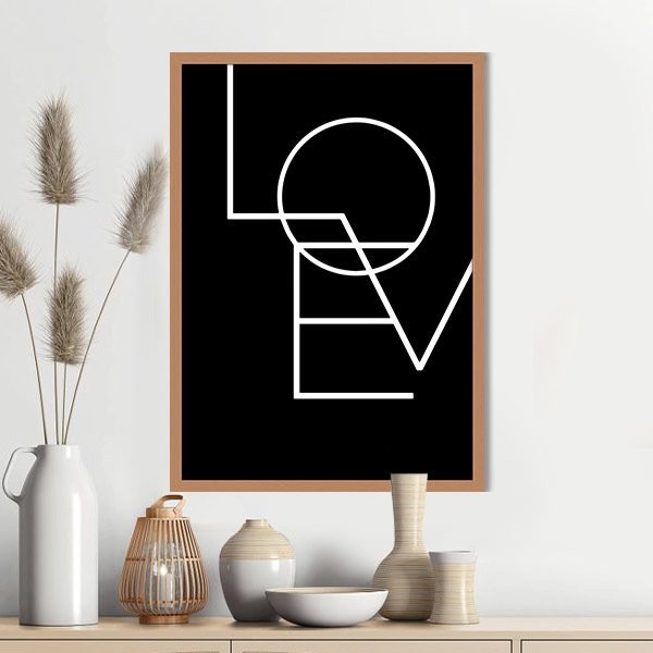 Love 9 Çerçeve ve Poster - TP1034