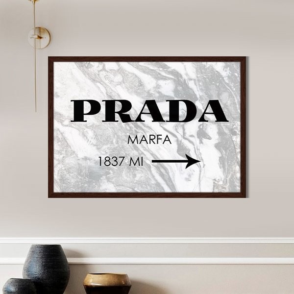 Prada Marfa 2 Çerçeve ve Poster - MD1068