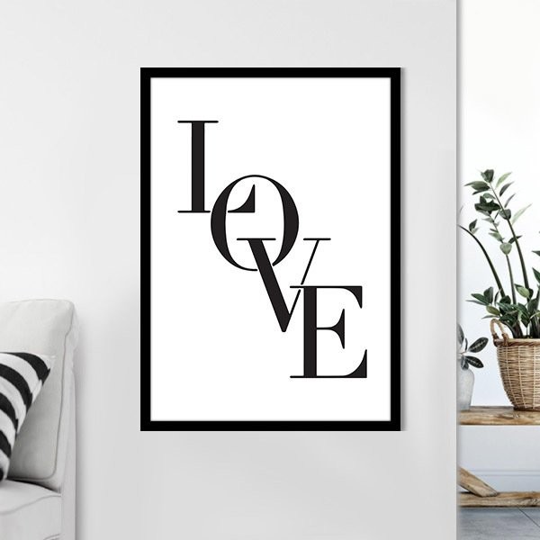 Love 6 Çerçeve ve Poster - TP1026