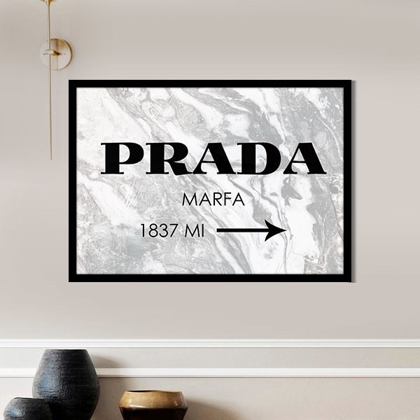 Prada Marfa 2 Çerçeve ve Poster - MD1068