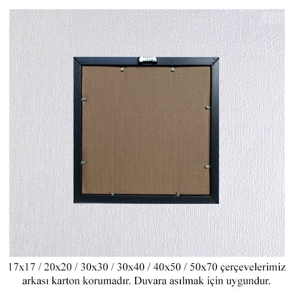 20x20 Çerçeve ( Postersiz ) - BOS1006