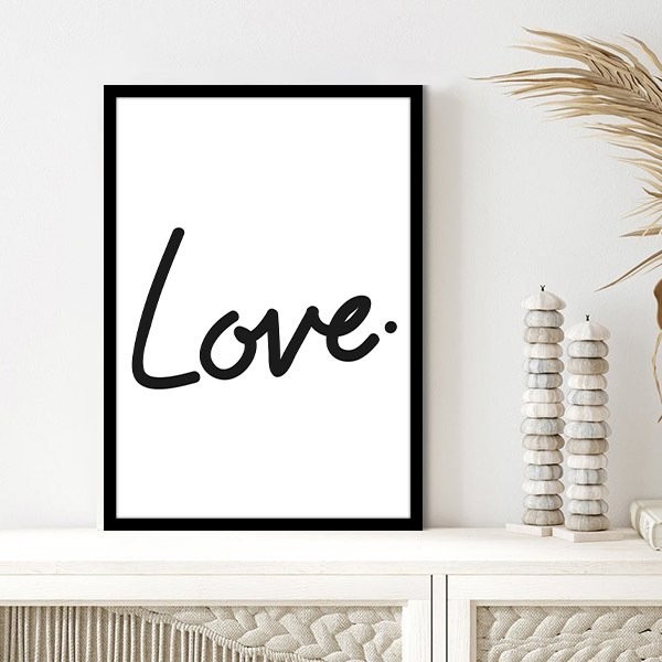 Love 5 Çerçeve ve Poster - TP1025