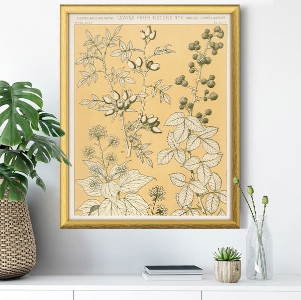 Sarı Zeminli Bitliler 3 Çerçeve ve Poster - IL1078