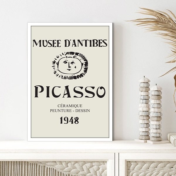 Picasso Tarzı 2 Çerçeve ve Poster - SNT1031