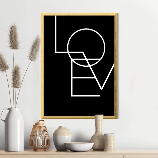 Love 9 Çerçeve ve Poster - TP1034