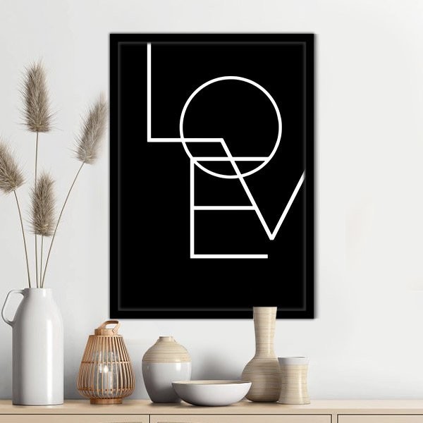 Love 9 Çerçeve ve Poster - TP1034