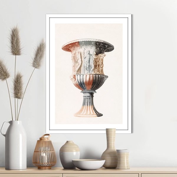 Antik Vazolar 1 Çerçeve ve Poster -  M1019