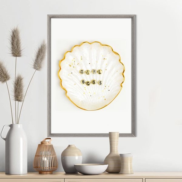 Girl Boss 1 Çerçeve ve Poster - MD1018
