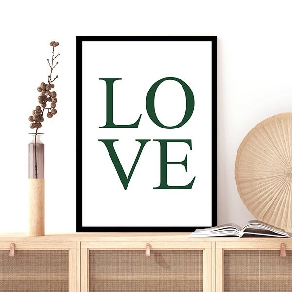 Love 4 Çerçeve ve Poster - TP1013