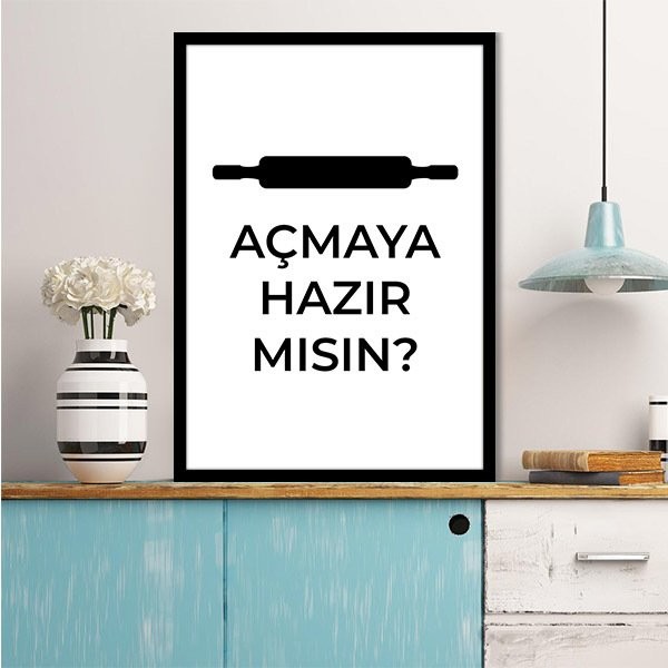 Merdane 1 Çerçeve ve Poster - MT1092