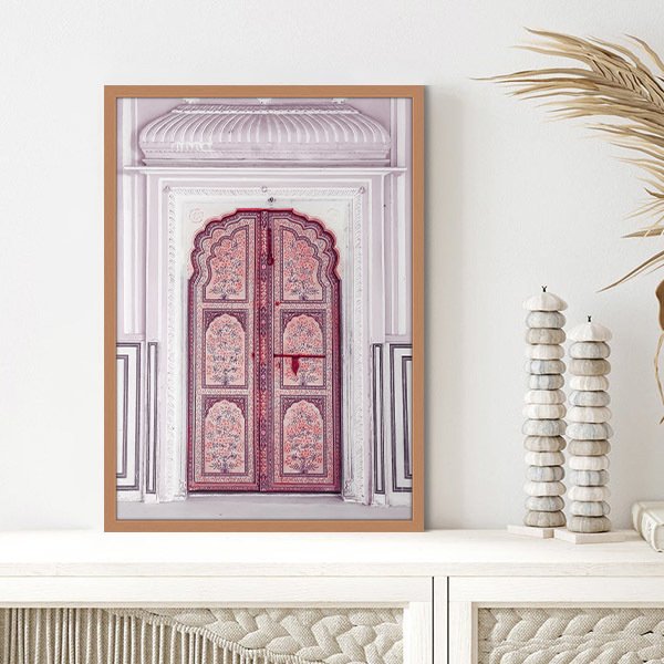 Pembe Kapı 2 Çerçeve ve Poster -  M1046