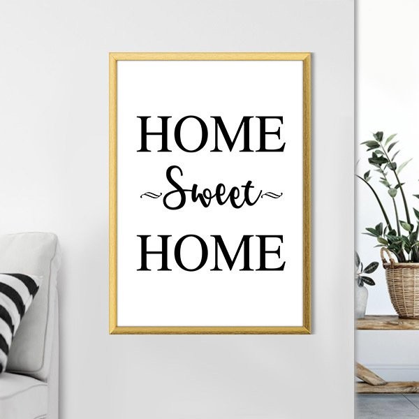 Home Sweet Home 2 Çerçeve ve Poster - TP1037