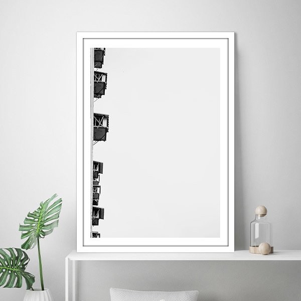 Çatı 1 Çerçeve ve Poster -  M1070