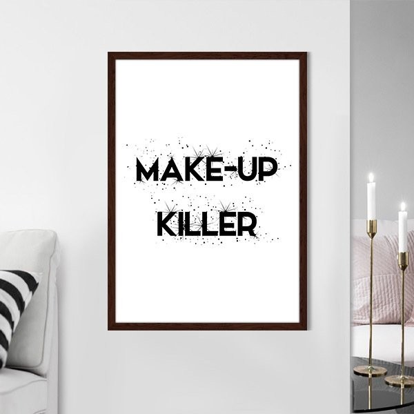 Make-Up Killer 1 Çerçeve ve Poster - MD1069