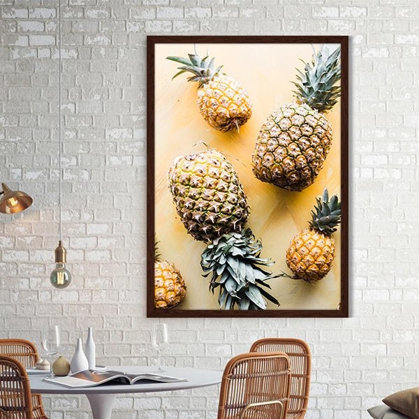 Ananas 7 Çerçeve ve Poster - MT1040