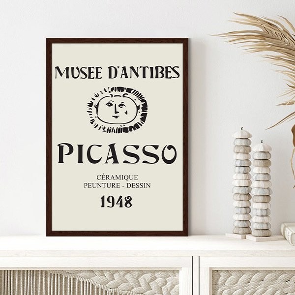 Picasso Tarzı 2 Çerçeve ve Poster - SNT1031