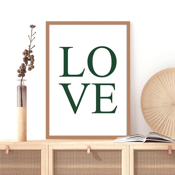 Love 4 Çerçeve ve Poster - TP1013