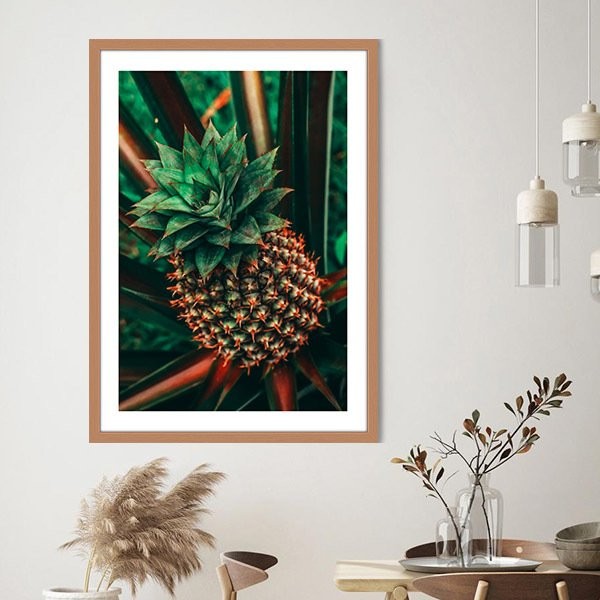 Ananas 6 Çerçeve ve Poster - MT1039