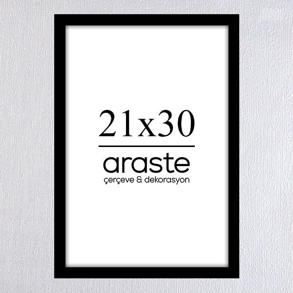 21x30 Çerçeve ( Postersiz ) - BOS1005