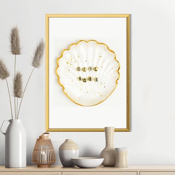 Girl Boss 1 Çerçeve ve Poster - MD1018