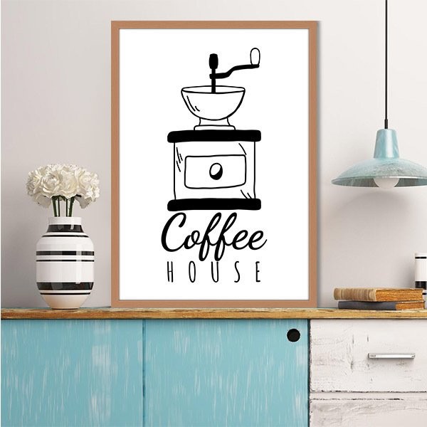 Coffe House 1 Çerçeve ve Poster - MT1033