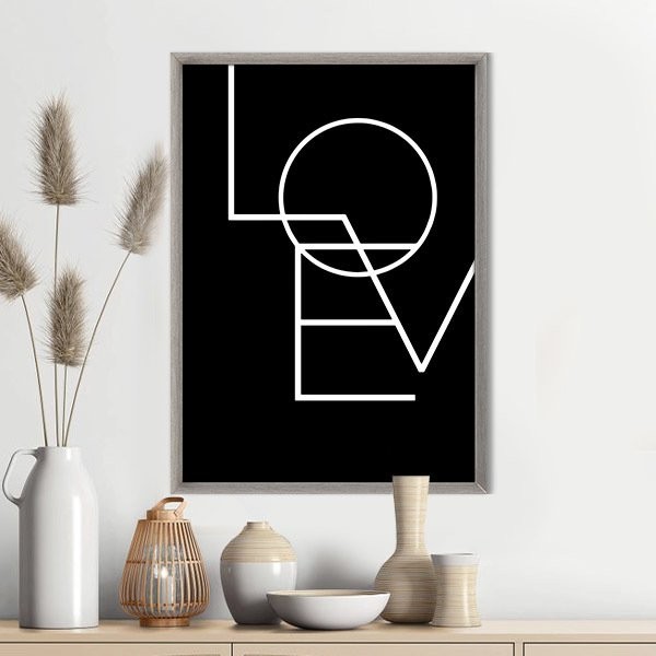 Love 9 Çerçeve ve Poster - TP1034